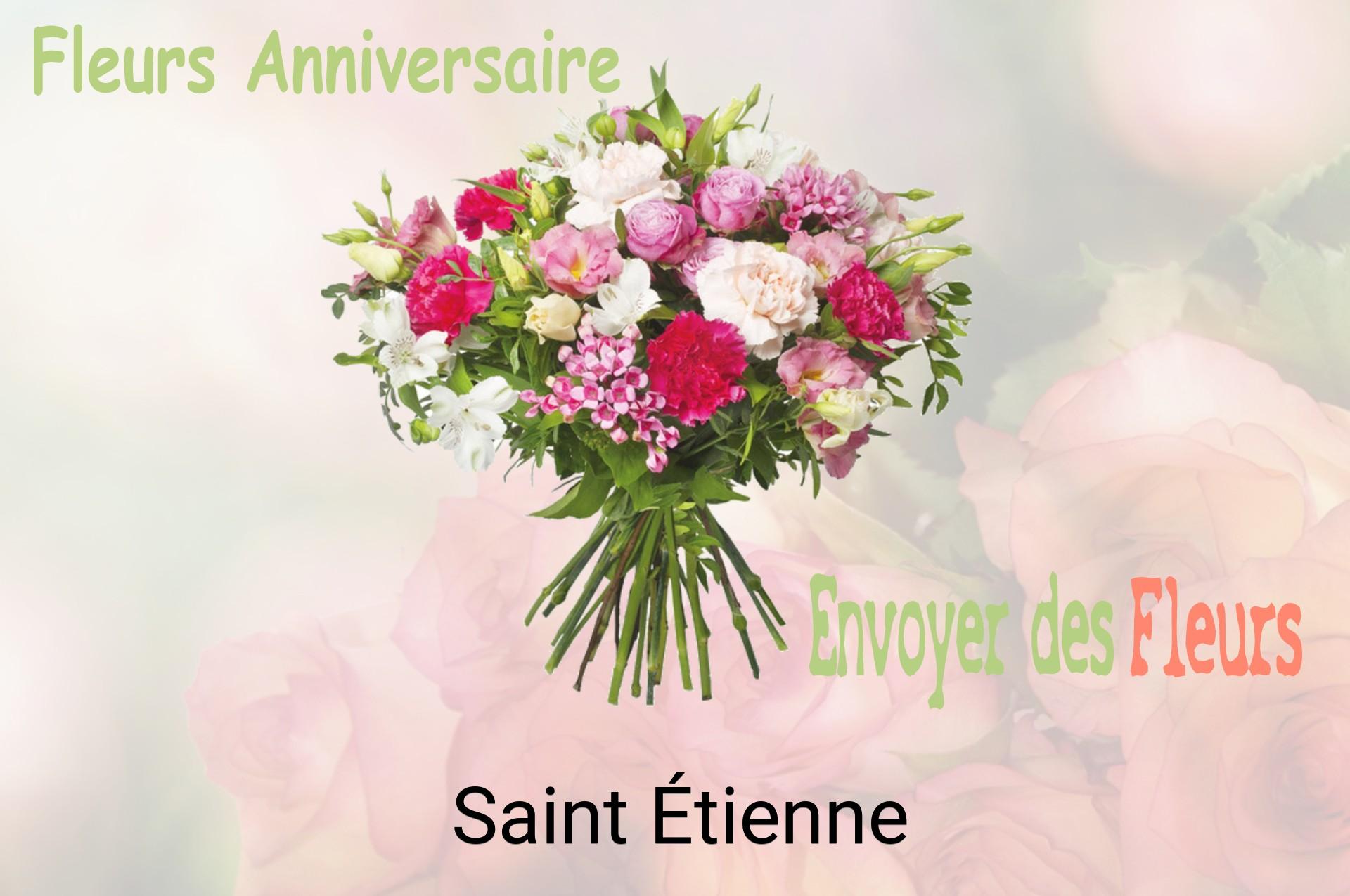 Bouquet de fleurs d’anniversaire livré à Saint-Étienne