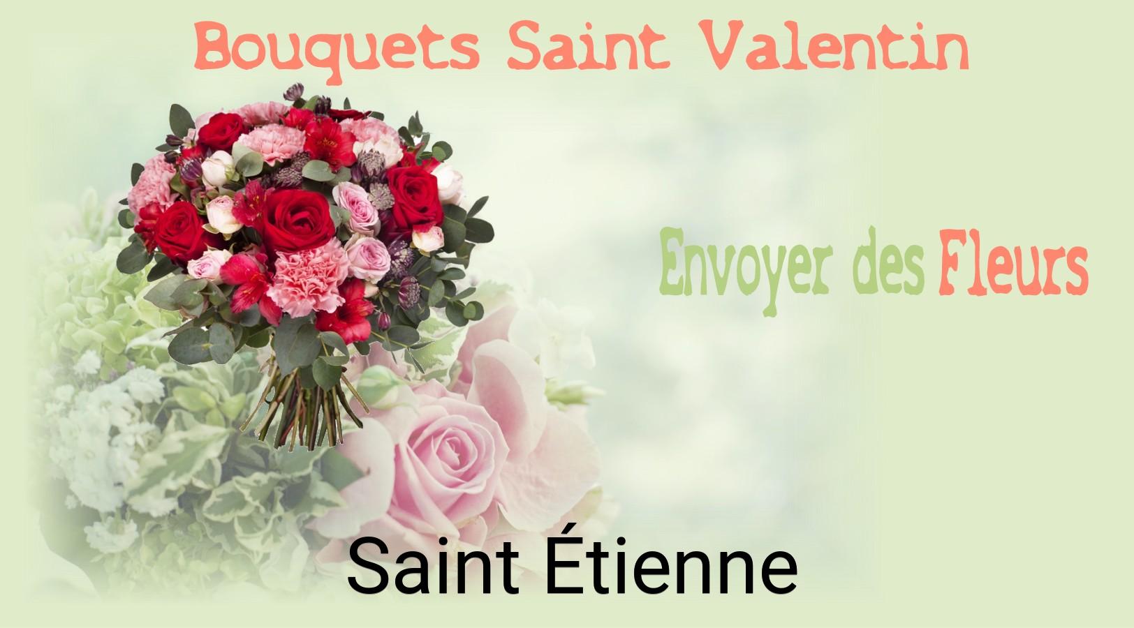 Roses de Saint-Valentin livrées à Saint-Étienne